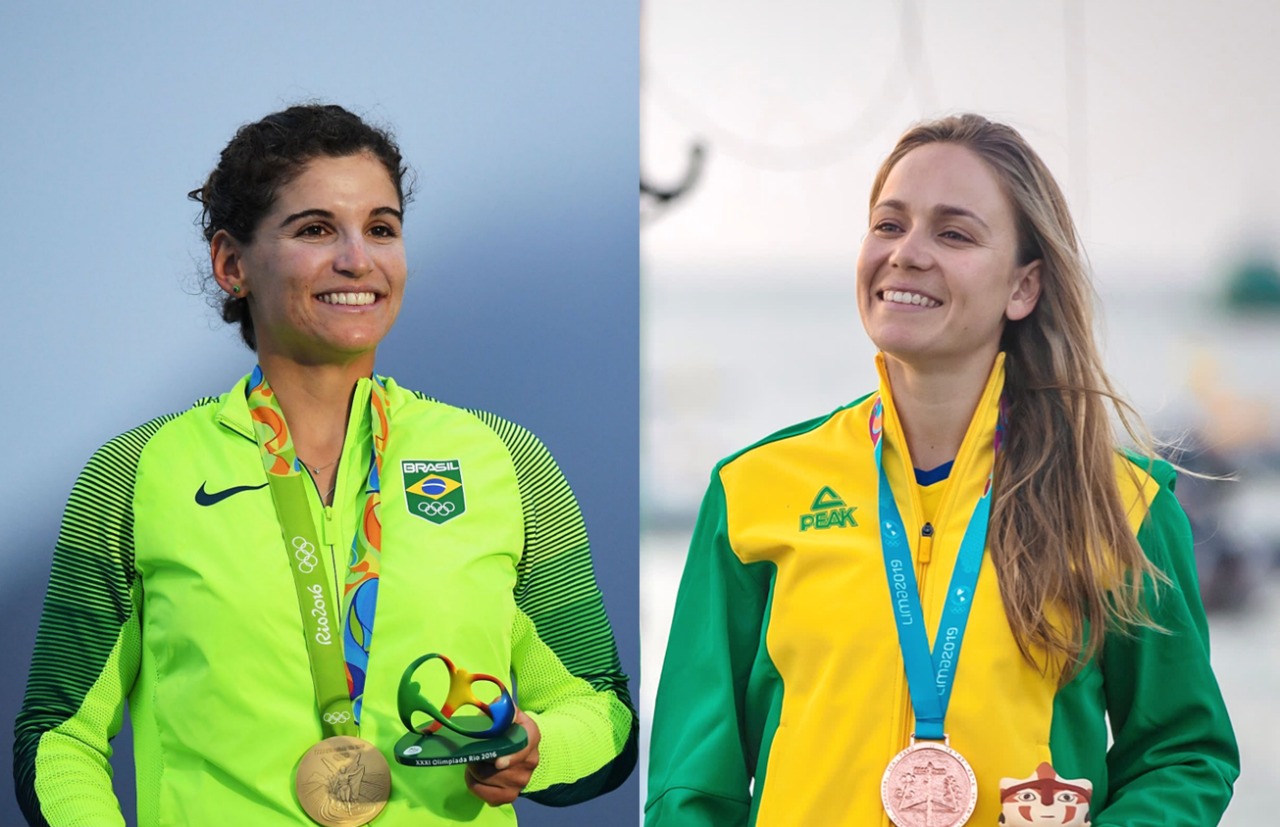 Martine Grael comanda tripulação feminina ao lado de Gabriela Nicolino na 49ª Semana de Vela de Ilhabela