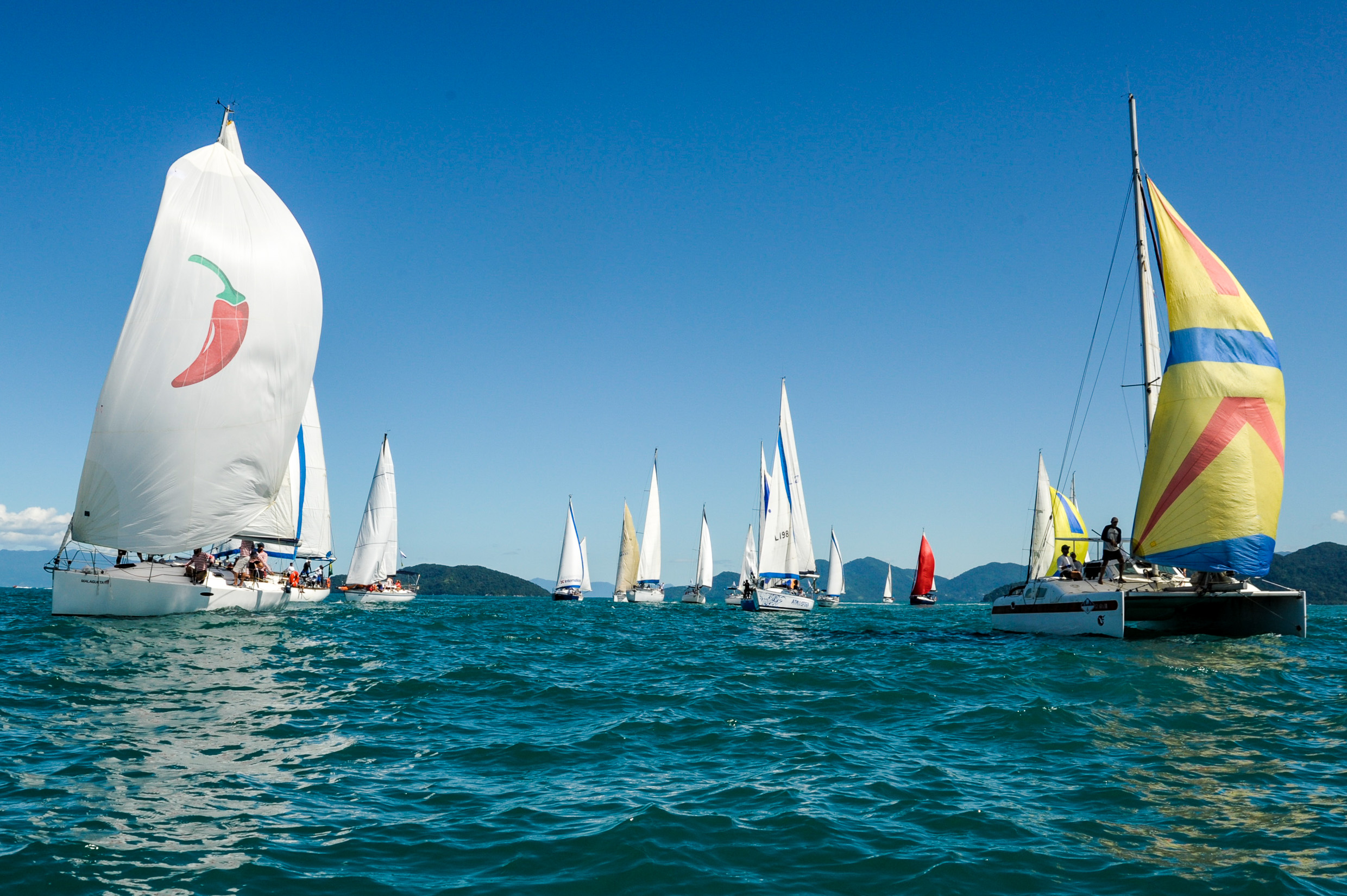 Terceira edição da regata Ubatuba-Ilhabela acontece nesta sexta-feira com recorde de participantes